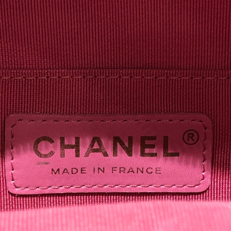 シャネル CHANEL マトラッセミニチェーンバッグパック AS0004 ピンク キャビア レディース リュック・デイパック