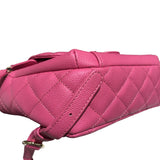 シャネル CHANEL マトラッセミニチェーンバッグパック AS0004 ピンク キャビア レディース リュック・デイパック