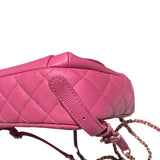 シャネル CHANEL マトラッセミニチェーンバッグパック AS0004 ピンク キャビア レディース リュック・デイパック