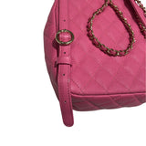 シャネル CHANEL マトラッセミニチェーンバッグパック AS0004 ピンク キャビア レディース リュック・デイパック