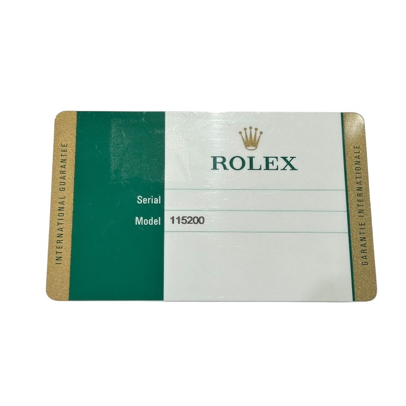 ロレックス ROLEX オイスターパーペチュアル デイト 115200 SS メンズ 腕時計