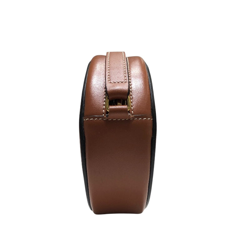セリーヌ CELINE オーバルパース キュイル トリオンフ ショルダーバッグ 10I703DPQ タン カーフ レディース ショルダーバッグ