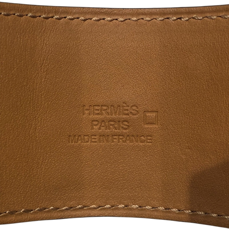 エルメス HERMES コリエドシアンバングルS ルージュアッシュ　シルバー金具 アリゲーターマット アクセサリー