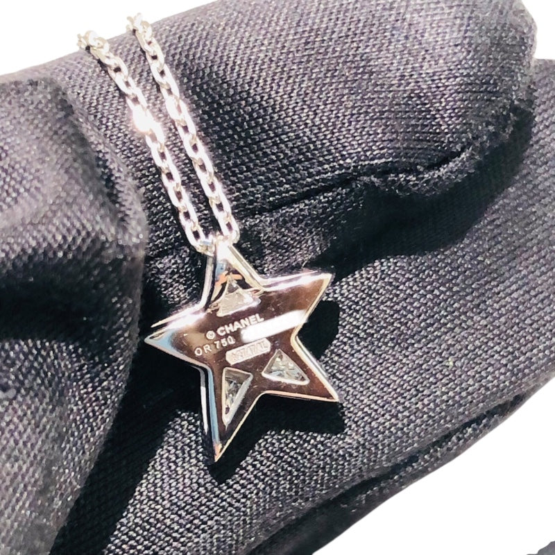 シャネル CHANEL コメット コレクション ダイヤネックレス ホワイトゴールド 750 ジュエリー