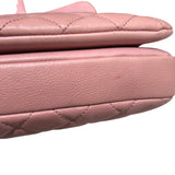 シャネル CHANEL マトラッセチェーンショルダー ピンク ラム レディース ショルダーバッグ