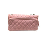 シャネル CHANEL マトラッセチェーンショルダー ピンク ラム レディース ショルダーバッグ