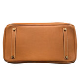 エルメス HERMES バーキン40 □E刻 ゴールド　ゴールド金具 トゴ レディース ハンドバッグ