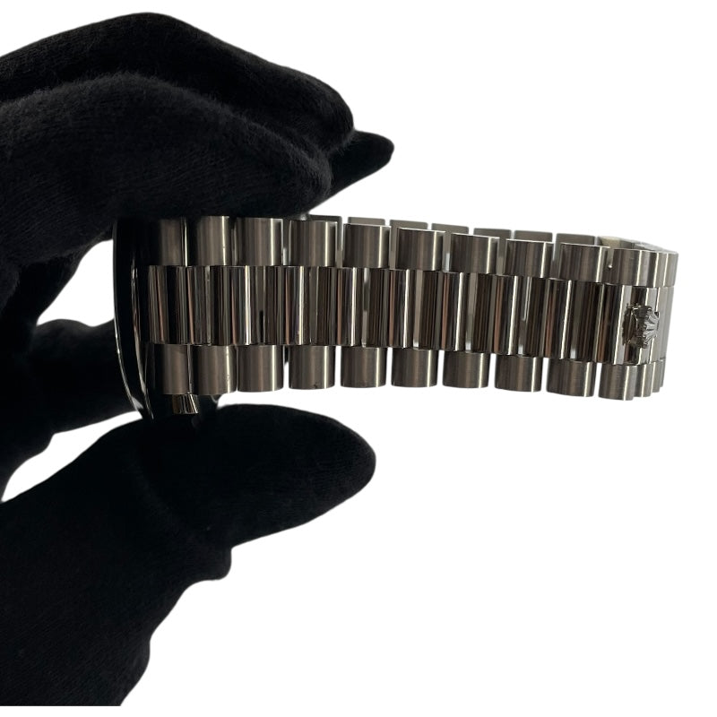 ロレックス ROLEX デイデイト 40 アイスブルー 228206 アイスブルー Pt 自動巻き メンズ 腕時計