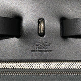 エルメス HERMES エールバッグジップPM W刻 ブラック トワル/ハンター レディース ショルダーバッグ