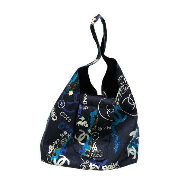 シャネル CHANEL ニュートラベルラインワンショルダーバッグ マルチカラー ナイロン レディース トートバッグ