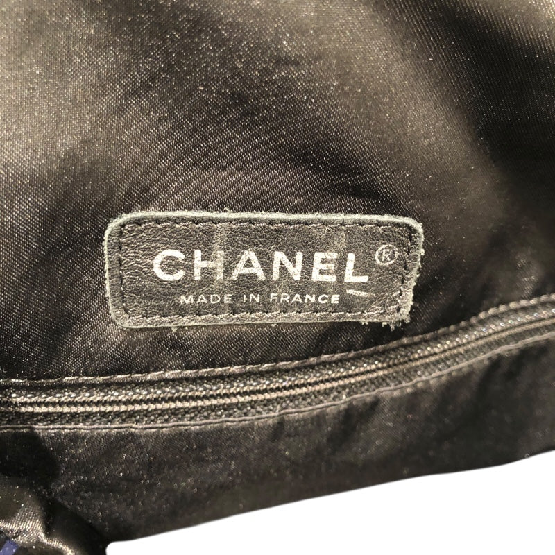 シャネル CHANEL ニュートラベルラインワンショルダーバッグ マルチカラー ナイロン レディース トートバッグ