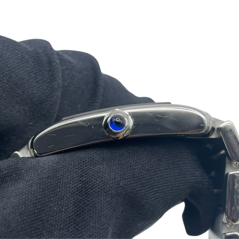 カルティエ Cartier タンクフランセーズMM W51008Q3 ホワイト SS レディース 腕時計