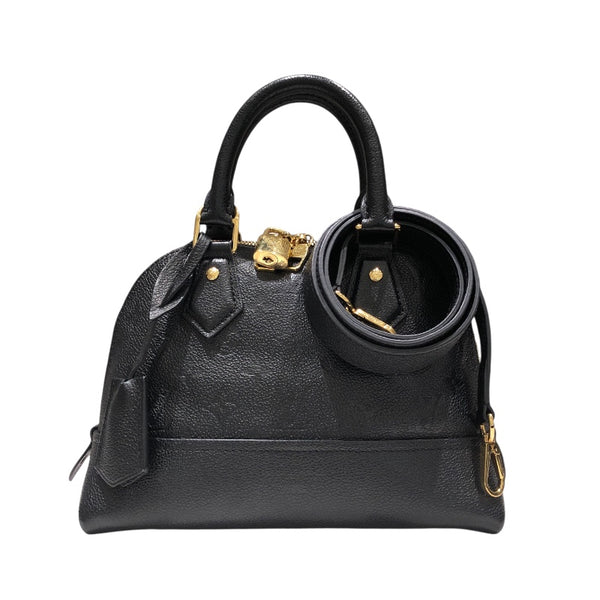 ルイ・ヴィトン LOUIS VUITTON ネオアルマBB M44829 ノワール モノグラム・アンプラント レディース ショルダーバッグ