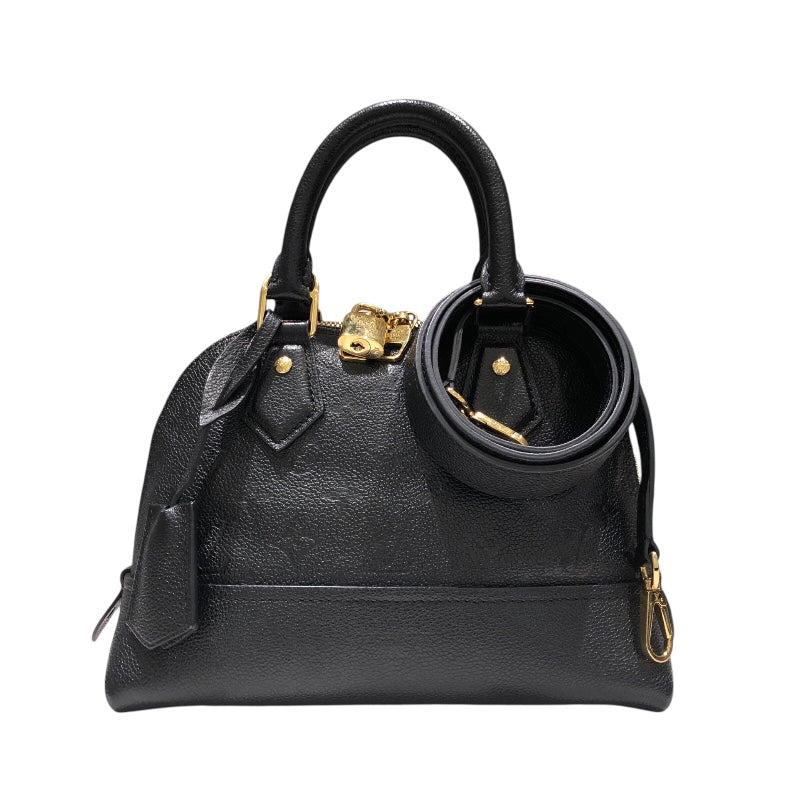 ルイ・ヴィトン LOUIS VUITTON ネオアルマBB M44829 ノワール モノグラム・アンプラント レディース ショルダーバッグ