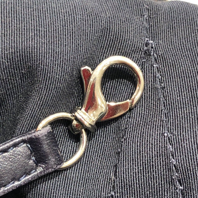 シャネル CHANEL ロゴストライプチェーントート A47915 マルチカラー　SV金具 ナイロンキャンバス レディース トートバッグ