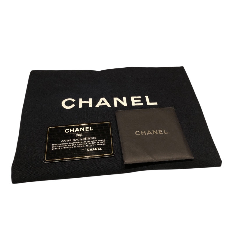 シャネル CHANEL ロゴストライプチェーントート A47915 マルチカラー　SV金具 ナイロンキャンバス レディース トートバッグ