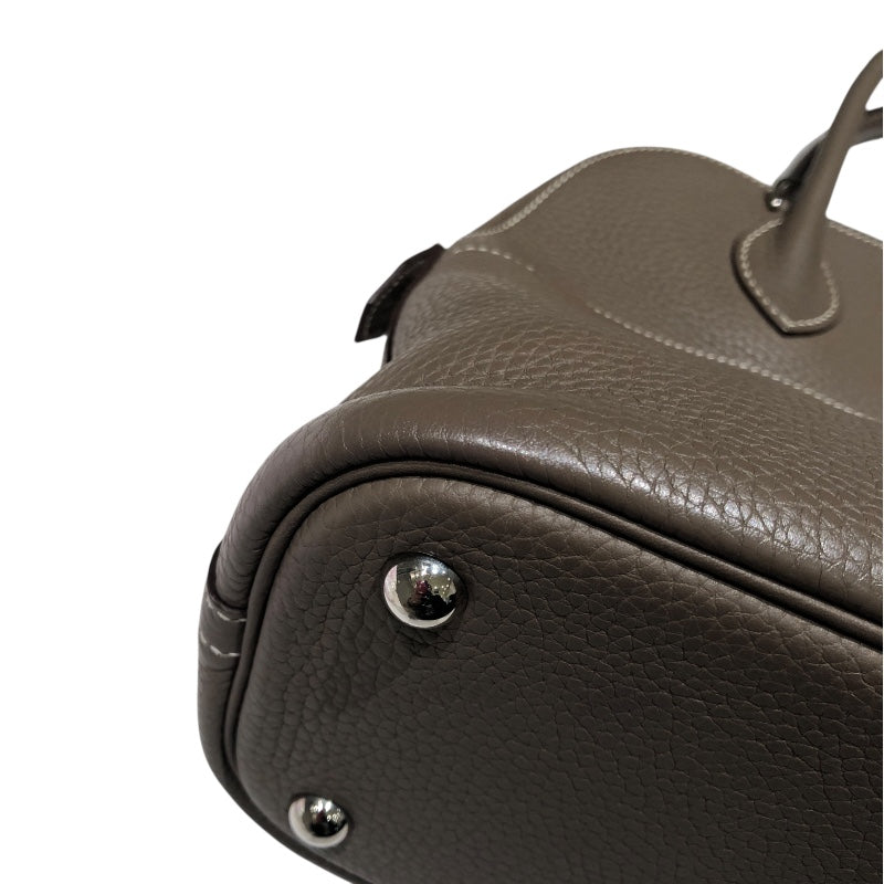 エルメス HERMES ボリード31 エトゥープ　シルバー金具 トリヨン レディース ハンドバッグ
