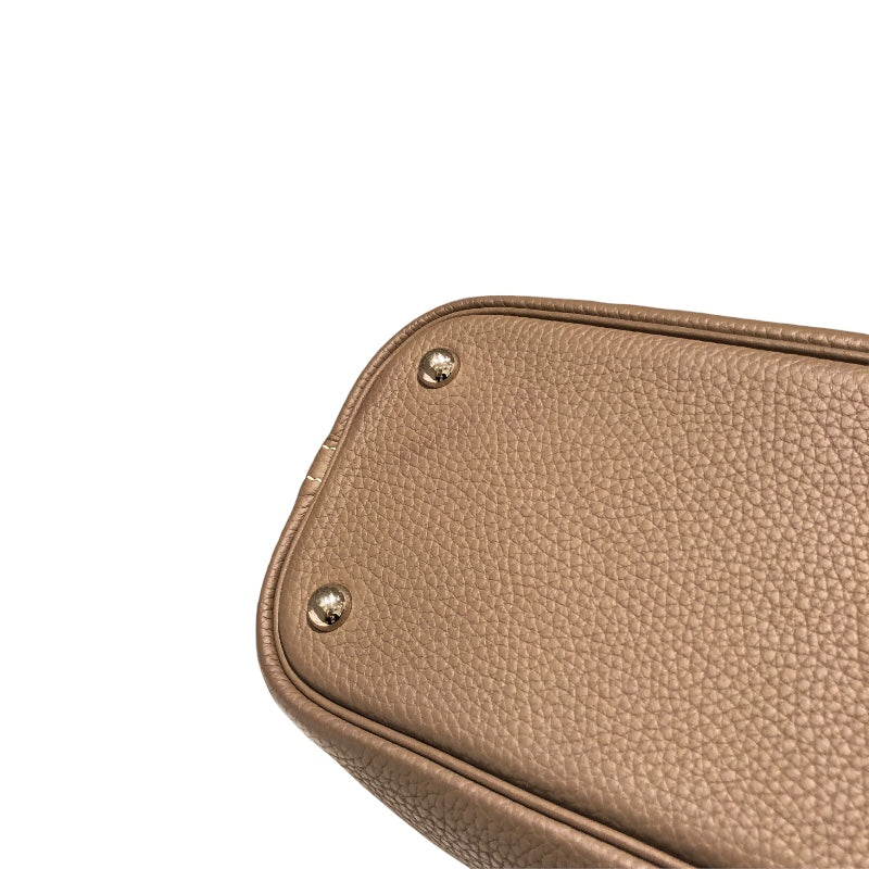 エルメス HERMES ボリード31 エトゥープ　シルバー金具 トリヨン レディース ハンドバッグ