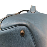エルメス HERMES ピコタンPM □H刻 ブルージーン トリヨン レディース ハンドバッグ
