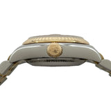 ロレックス ROLEX デイトジャスト26ホワイトシェル G番 179173NG ホワイトシェル K18YG/SS 自動巻き レディース 腕時計