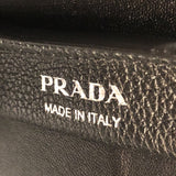 プラダ PRADA ヴィッテロダイノミディアムトート 1BG335 ブラック レザー レディース ハンドバッグ