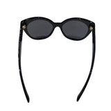 ミュウミュウ miu miu キャッツアイサングラス SMU07R-A ブラック プラスチック/ラインストーン レディース サングラス