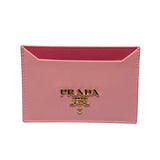 プラダ PRADA ヴィッテロカードケース ピンク レザー レディース カードケース