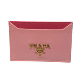 プラダ PRADA ヴィッテロカードケース ピンク レザー レディース カードケース