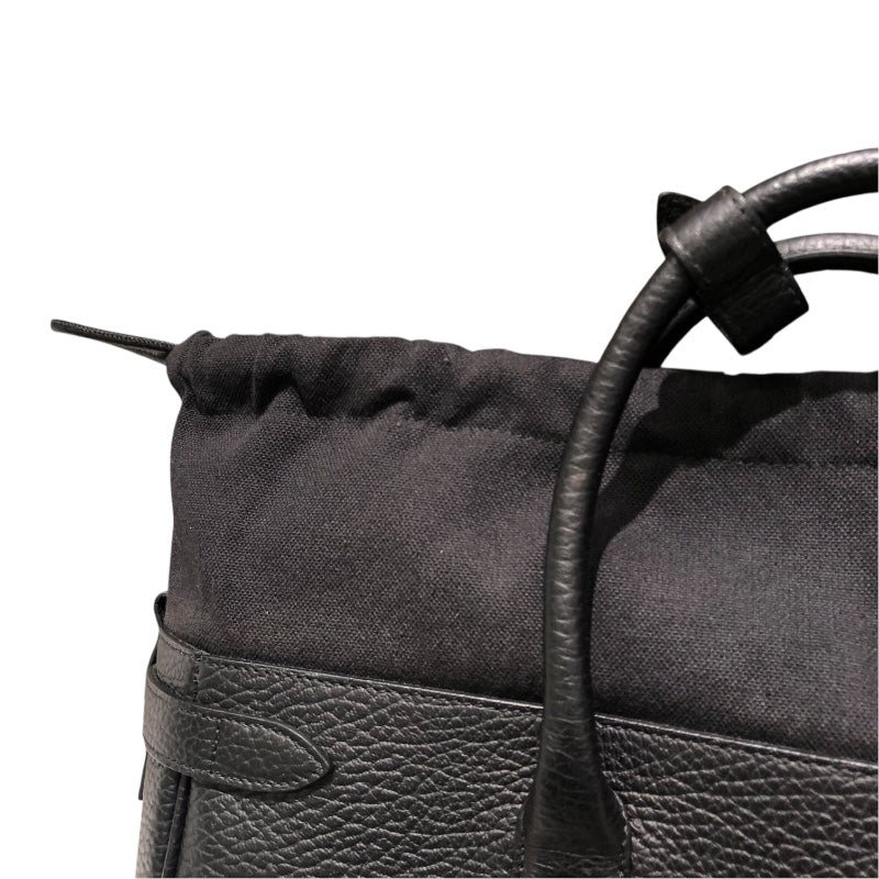 メゾン マルジェラ Maison Margiela ５AC　デイリーバッグ SB1WD0001 ブラック レザー メンズ ハンドバッグ