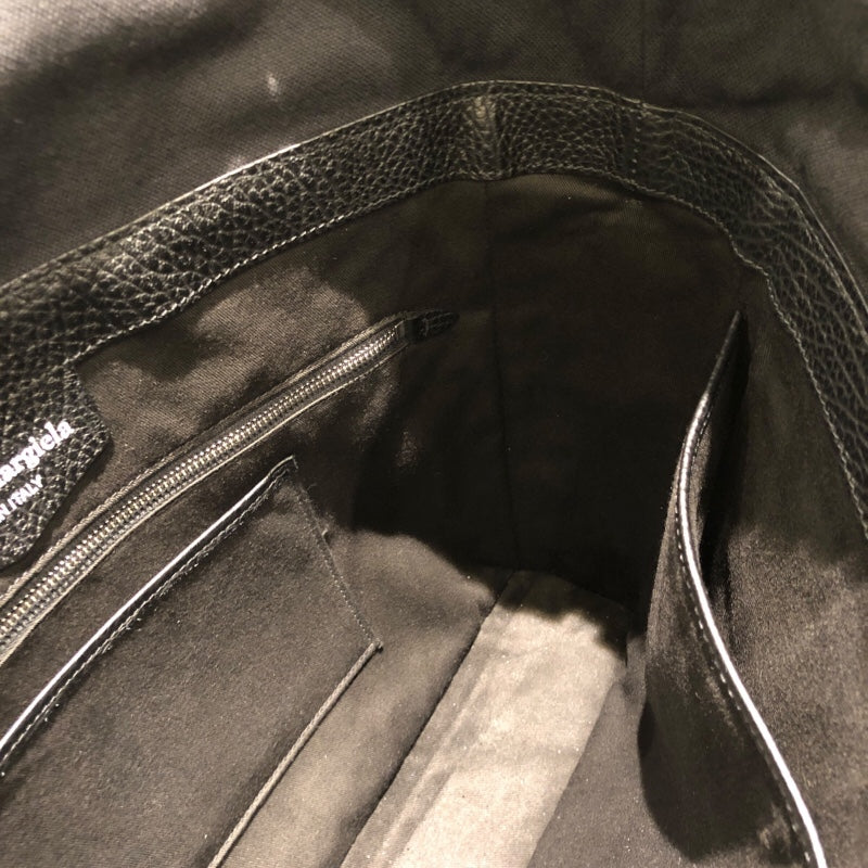 メゾン マルジェラ Maison Margiela ５AC　デイリーバッグ SB1WD0001 ブラック レザー メンズ ハンドバッグ