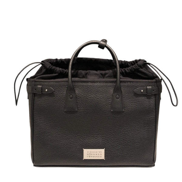 メゾン マルジェラ Maison Margiela ５AC　デイリーバッグ SB1WD0001 ブラック レザー メンズ ハンドバッグ