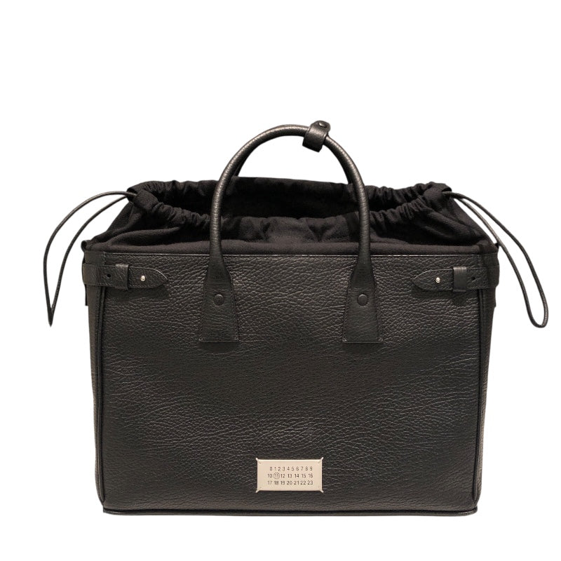 メゾン マルジェラ Maison Margiela ５AC　デイリーバッグ SB1WD0001 ブラック レザー メンズ ハンドバッグ