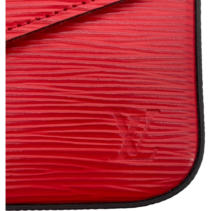ルイ・ヴィトン LOUIS VUITTON ポシェット・フェリシー M41559 コクリコ エピ レディース 長財布