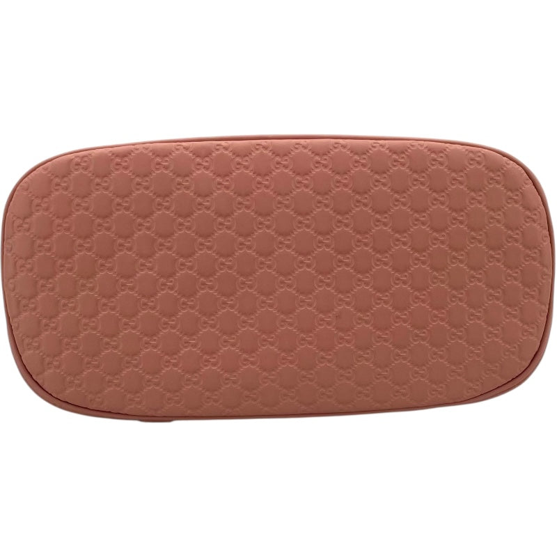 グッチ GUCCI 2WAYハンドバッグ 449654 ピンク GD金具 マイクログッチシマ レディース ショルダーバッグ