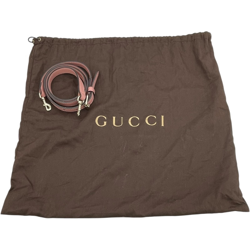 グッチ GUCCI 2WAYハンドバッグ 449654 ピンク GD金具 マイクログッチシマ レディース ショルダーバッグ