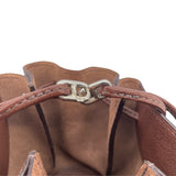 エルメス HERMES ヴェスパポーチ □H刻印 ノワゼット SV金具 シェーブル レディース ポーチ