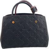 ルイ・ヴィトン LOUIS VUITTON モンテーニュBB M42747 モノグラム・アンプラント レディース ショルダーバッグ