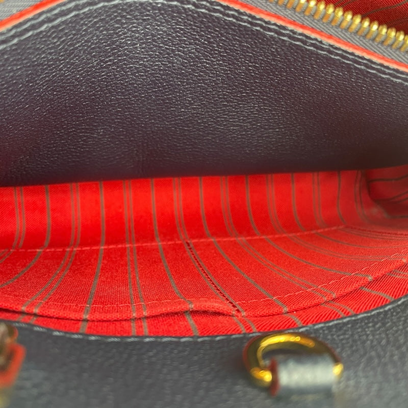 ルイ・ヴィトン LOUIS VUITTON モンテーニュBB M42747 モノグラム・アンプラント レディース ショルダーバッグ