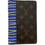 ルイ・ヴィトン LOUIS VUITTON オーバナイザードゥポッシュ ヴァージル・アブロー M69701 ブラウン/ブルー/グレー モノグラム・レザー レディース カードケース