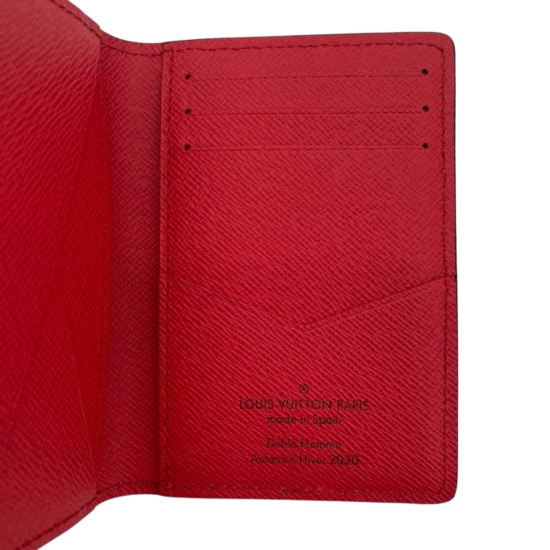 ルイ・ヴィトン LOUIS VUITTON オーバナイザードゥポッシュ ヴァージル・アブロー M69701 ブラウン/ブルー/グレー モノグラム・レザー レディース カードケース