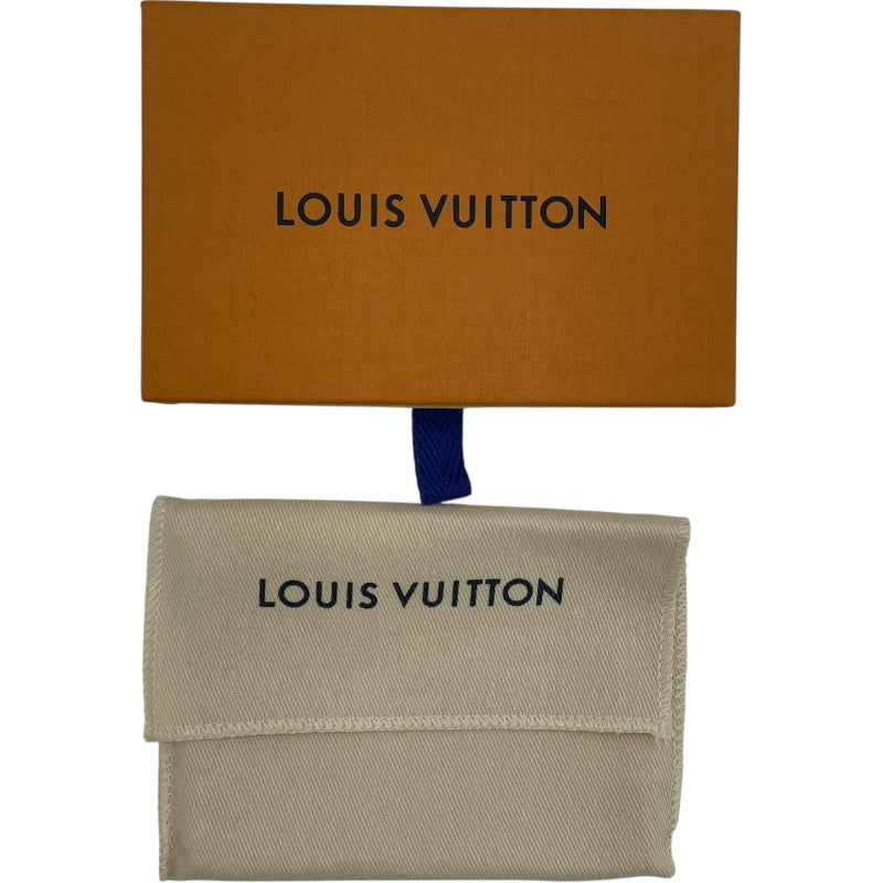 ルイ・ヴィトン LOUIS VUITTON オーバナイザードゥポッシュ ヴァージル・アブロー M69701 ブラウン/ブルー/グレー モノグラム・レザー レディース カードケース