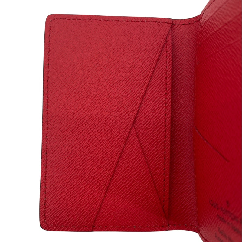 ルイ・ヴィトン LOUIS VUITTON オーバナイザードゥポッシュ ヴァージル・アブロー M69701 ブラウン/ブルー/グレー モノグラム・レザー レディース カードケース