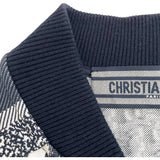 クリスチャン・ディオール Christian Dior オブリーク総柄ブルゾン 143G33A4057 ホワイト ビスコース レディース ブルゾン