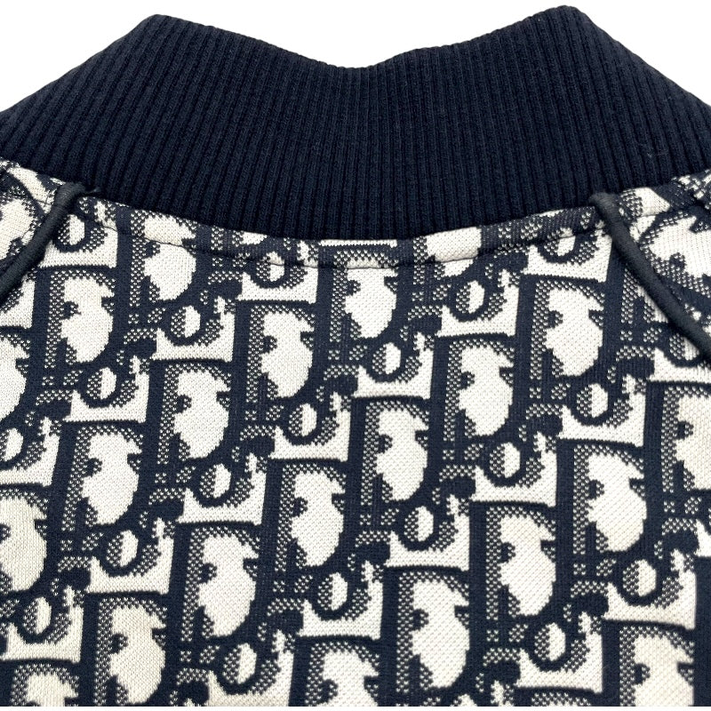 クリスチャン・ディオール Christian Dior オブリーク総柄ブルゾン 143G33A4057 ホワイト ビスコース レディース ブルゾン