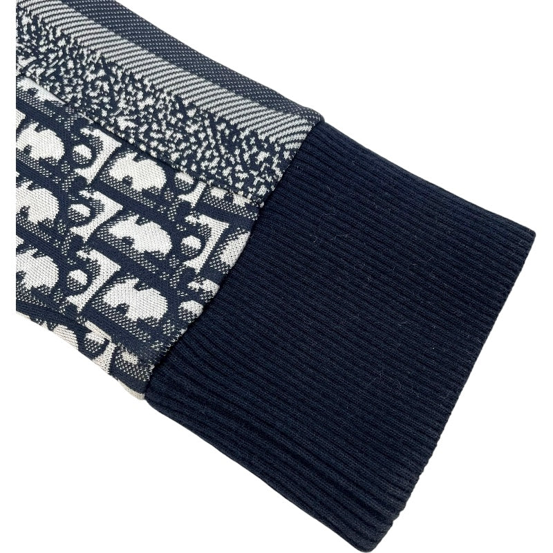 クリスチャン・ディオール Christian Dior オブリーク総柄ブルゾン 143G33A4057 ホワイト ビスコース レディース ブルゾン