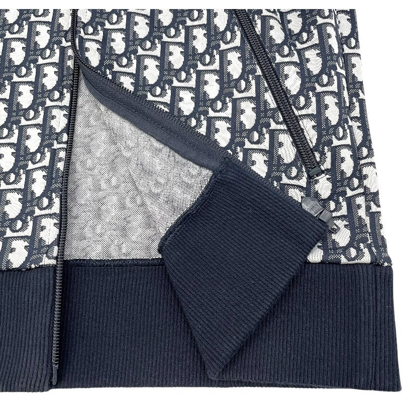 クリスチャン・ディオール Christian Dior オブリーク総柄ブルゾン 143G33A4057 ホワイト ビスコース レディース ブルゾン