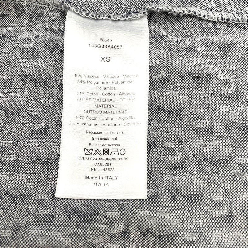 クリスチャン・ディオール Christian Dior オブリーク総柄ブルゾン 143G33A4057 ホワイト ビスコース レディース ブルゾン