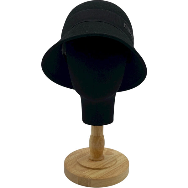 クリスチャン・ディオール Christian Dior D‐Tulipeクロシュハット 41DIO985A130 ブラック ラビット レディース その他ファッション雑貨