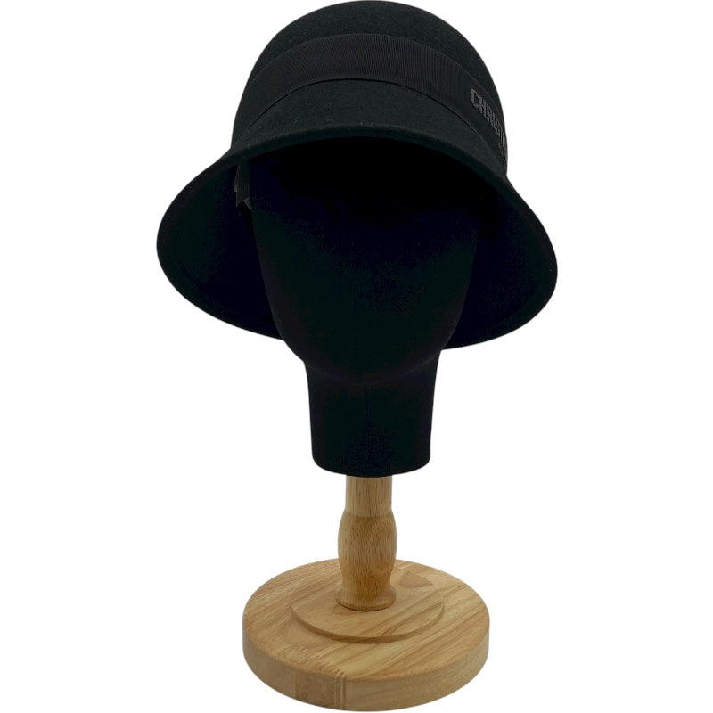 クリスチャン・ディオール Christian Dior D‐Tulipeクロシュハット 41DIO985A130 ブラック ラビット レディース その他ファッション雑貨