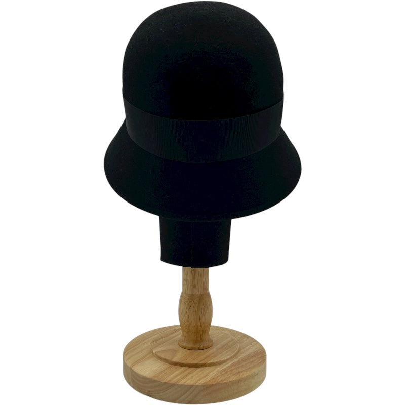 クリスチャン・ディオール Christian Dior D‐Tulipeクロシュハット 41DIO985A130 ブラック ラビット レディース その他ファッション雑貨